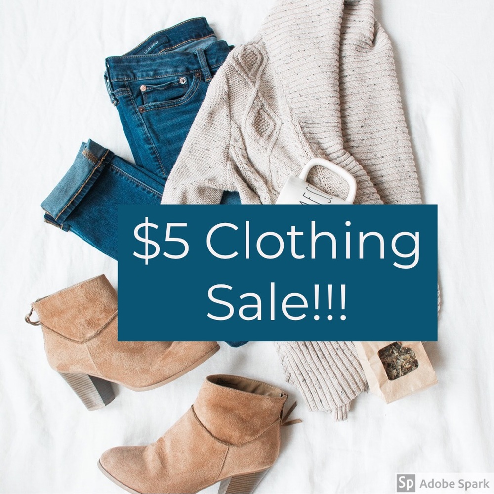 $5 SALE!!!